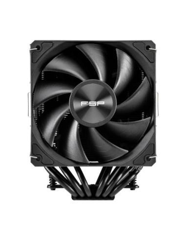 FSP REFRIGERACIONES DE AIRE INTEL LGA 1851/1700/1200 AMD AM4/AM5 120MM BLACK TOP COVER HIGH-PERFORMANCE QUIET PWM