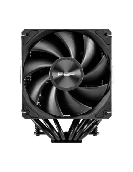 FSP REFRIGERACIONES DE AIRE INTEL LGA 1851/1700/1200 AMD AM4/AM5 120MM BLACK TOP COVER HIGH-PERFORMANCE QUIET PWM