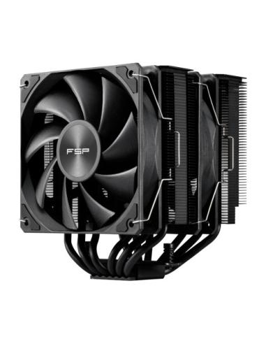 FSP REFRIGERACIONES DE AIRE INTEL LGA 1851/1700/1200 AMD AM4/AM5 120MM BLACK TOP COVER HIGH-PERFORMANCE QUIET PWM