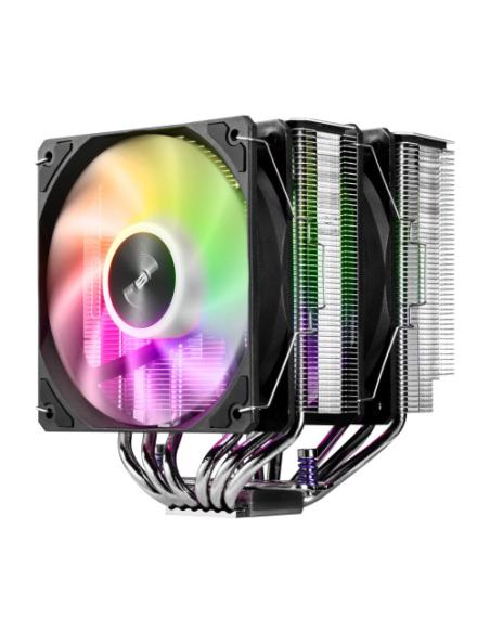 FSP REFRIGERACIONES DE AIRE INTEL LGA 1851/1700/1200 AMD AM4/AM5 120MM HIGH-PERFORMANCE QUIET PWM ARGB FAN