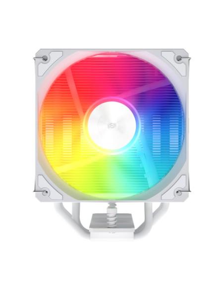 FSP REFRIGERACIONES DE AIRE INTEL LGA 1851/1700/1200 AMD AM4/AM5 120MM WHITE TOP COVER WHITE PERFORMANCE PWM FAN