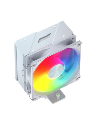 FSP REFRIGERACIONES DE AIRE INTEL LGA 1851/1700/1200 AMD AM4/AM5 120MM WHITE TOP COVER WHITE PERFORMANCE PWM FAN