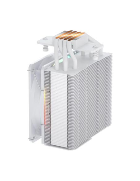 FSP REFRIGERACIONES DE AIRE INTEL LGA 1851/1700/1200 AMD AM4/AM5 120MM WHITE TOP COVER WHITE PERFORMANCE PWM FAN