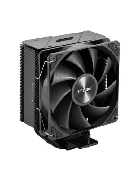 FSP REFRIGERACIONES DE AIRE INTEL LGA 1851/1700/1200 AMD AM4/AM5 120MM BLACK TOP COVER BLACK PERFORMANCE PWM FAN