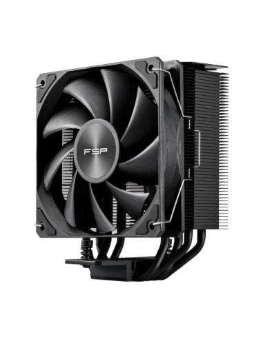FSP REFRIGERACIONES DE AIRE INTEL LGA 1851/1700/1200 AMD AM4/AM5 120MM BLACK TOP COVER BLACK PERFORMANCE PWM FAN