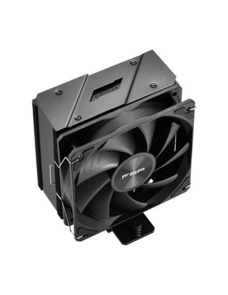 FSP REFRIGERACIONES DE AIRE INTEL LGA 1851/1700/1200 AMD AM4/AM5 120MM BLACK TOP COVER BLACK PERFORMANCE PWM FAN