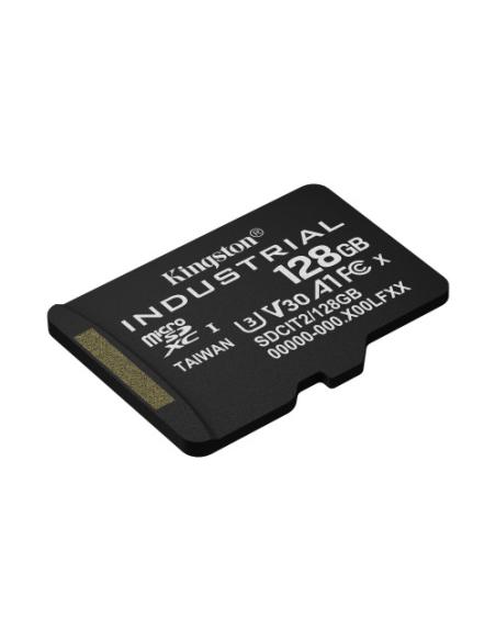 Kingston Technology Tarjeta 128GB microSDXC Industrial C10 A1 pSLC paquete individual sin adaptador