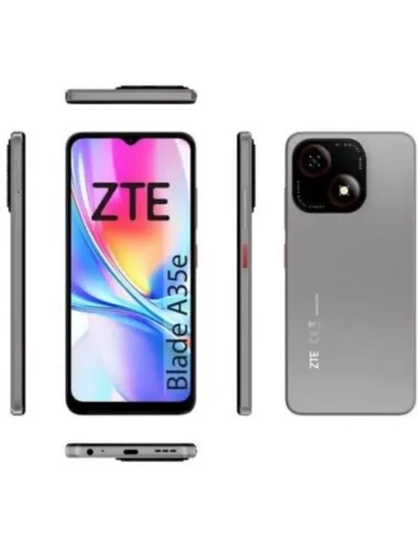 ZTE Blade A35E 4G 16,6 cm (6.52") SIM doble Android 14 USB Tipo C 2 GB 64 GB 5000 mAh Gris