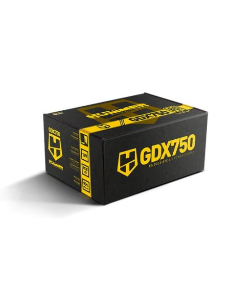 FUENTE ALIMENTACION ATX 750W NOX HUMMER GDX750 80 GOLD ATX 3.1