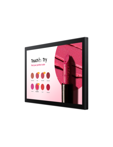 Samsung QB13C-T Pantalla plana para señalización digital 33 cm (13") LCD Wifi 500 cd / m² Full HD Negro Pantalla táctil Tizen 7.