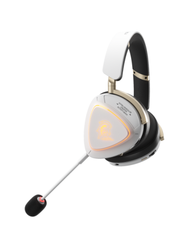 ASUS ROG Delta II-KJP Auriculares Inalámbrico y alámbrico Diadema Juego Bluetooth Negro, Blanco