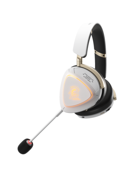 ASUS ROG Delta II-KJP Auriculares Inalámbrico y alámbrico Diadema Juego Bluetooth Negro, Blanco