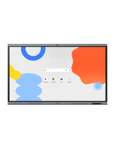 Samsung LH86WAFPLGC pizarra blanca interactiva 2,18 m (86") 3840 x 2160 Pixeles Pantalla táctil Negro, Gris