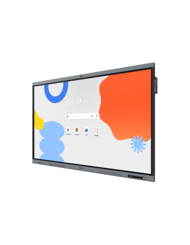 Samsung LH86WAFPLGC pizarra blanca interactiva 2,18 m (86") 3840 x 2160 Pixeles Pantalla táctil Negro, Gris