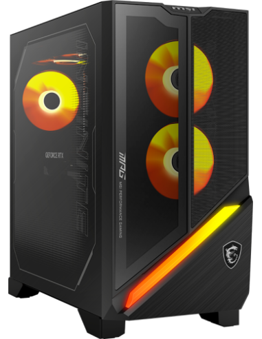 MSI CPU MPG INFINITE Z3 X3D 7NVRR7-877EU. R7-7800X3D. RTX5070TI. 32GB. 1TB SSD.W11 HOME.NEGRO