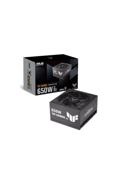 FUENTE ALIMENTACION ASUS TUF-GAMING-650G-EVO,650W, 80+ GOLD, ATX 3.0 COMPATIBLE, MILITARY-GRADE COMPONENTS, DUAL BALL BEARING, A
