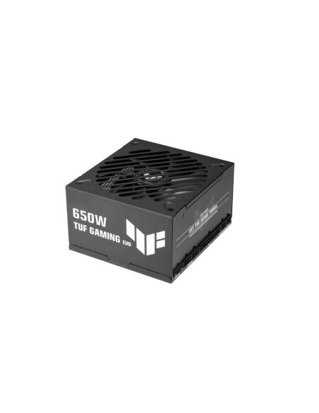 FUENTE ALIMENTACION ASUS TUF-GAMING-650G-EVO,650W, 80+ GOLD, ATX 3.0 COMPATIBLE, MILITARY-GRADE COMPONENTS, DUAL BALL BEARING, A