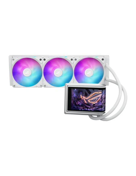 SISTEMA DE REFRIGERACION LIQUIDA ASUS PARA CPU ROG RYUO IV 360 ARGB WHITE EDITION,PANTALLA AMOLED