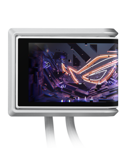 SISTEMA DE REFRIGERACION LIQUIDA ASUS PARA CPU ROG RYUO IV 360 ARGB WHITE EDITION,PANTALLA AMOLED