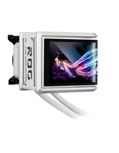 SISTEMA DE REFRIGERACION LIQUIDA ASUS PARA CPU ROG RYUO IV 360 ARGB WHITE EDITION,PANTALLA AMOLED