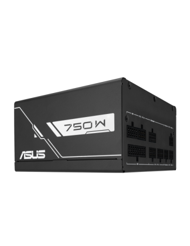 FUENTE ALIMENTACION ASUS PRIME-750G,PSU,750W,80PLUS GOLD,PFC,MB 24/20-PINX1,SATAX5,PCI-E 16-PINX1,PCI-E 8-PINX3,CPU 4+4-PINX2 (N