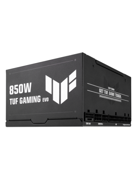 FUENTE ALIMENTACION ASUS TUF-GAMING-850G-EVO,850W, 80+ GOLD, ATX 3.0 COMPATIBLE, MILITARY-GRADE COMPONENTS, DUAL BALL BEARING, A