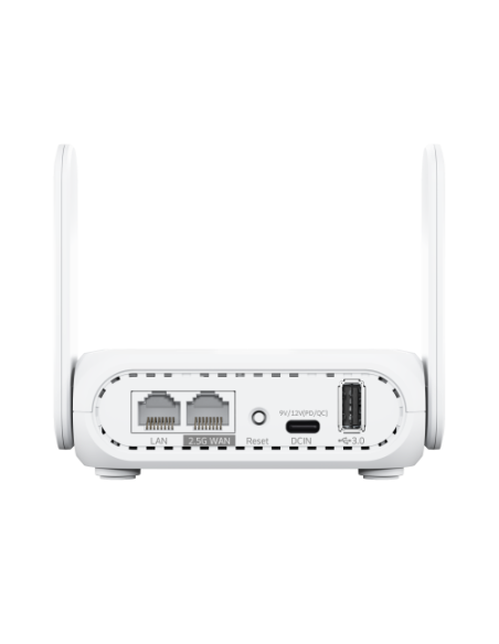 ASUS RT-BE58 Go router inalámbrico 2.5 Gigabit Ethernet Doble banda (2,4 GHz / 5 GHz) Blanco