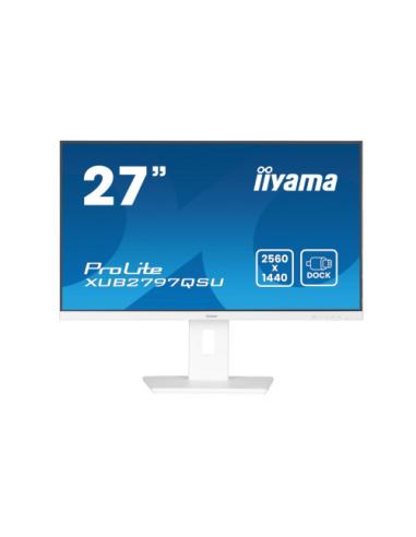 MONITOR IIYAMA PANTALLA PARA PC 68,6 CM (27") 2560 X 1440 PIXELES QUAD HD LED PANEL IPS AJUSTABLE-WHITE VERSION