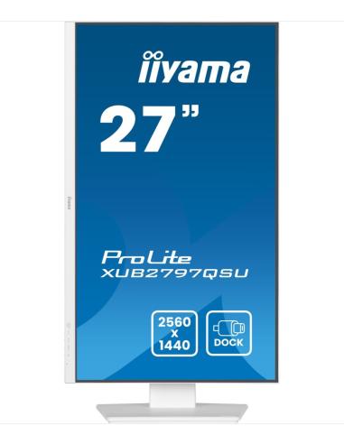 MONITOR IIYAMA PANTALLA PARA PC 68,6 CM (27") 2560 X 1440 PIXELES QUAD HD LED PANEL IPS AJUSTABLE-WHITE VERSION