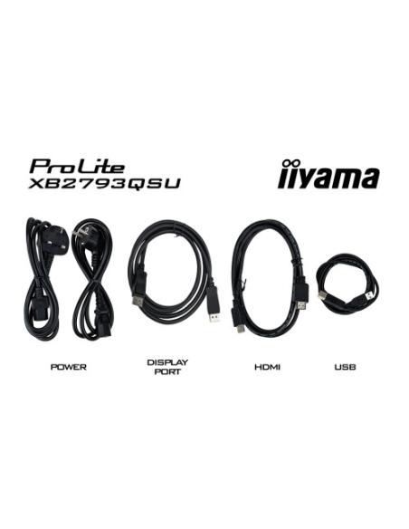 MONITOR IIYAMA 27" IPS, 4-SIDE SLIM BEZEL 2560X1440 @75HZ