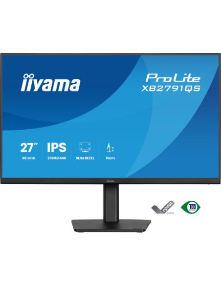 MONITOR IIYAMA 27" IPS, 4-SIDE SLIM BEZEL 2560X1440 75HZ