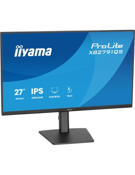 MONITOR IIYAMA 27" IPS, 4-SIDE SLIM BEZEL 2560X1440 75HZ