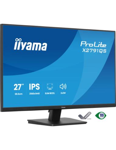 MONITOR IIYAMA 27" IPS, 4-SIDE SLIM BEZEL 2560x1440 75HZ