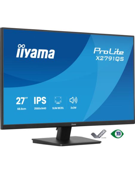 MONITOR IIYAMA 27" IPS, 4-SIDE SLIM BEZEL 2560x1440 75HZ