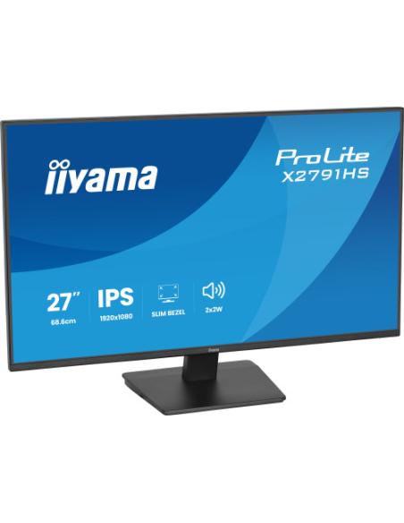 MONITOR IIYAMA 27" IPS, 4-SIDE SLIM BEZEL 1920X1080 100Hz