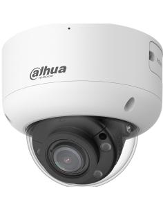 (DH-IPC-HDBW5459R1P-ASE-PV-0280B-PRO) DAHUA CAMARA IP MINIDOMO SERIE 5 XINGHAN IA, 4MP, IR 60M, IP67/IK10, SOPORTA MICROSD HASTA 2