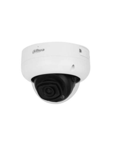(DH-IPC-HDBW5459RP-ASE-IL-0280B) DAHUA CAMARA IP MINIDOMO SERIE 5 XINGHAN IA, 4MP, IR 50M, IP67/IK10, SOPORTA MICROSD HASTA 1TB,