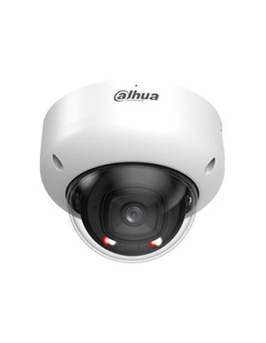 (DH-IPC-HDBW5859RP-ASE-IL-0280B) DAHUA CAMARA IP MINIDOMO SERIE 5 XINGHAN IA, 8MP, IR 50M, IP67/IK10, SOPORTA MICROSD HASTA 1TB,