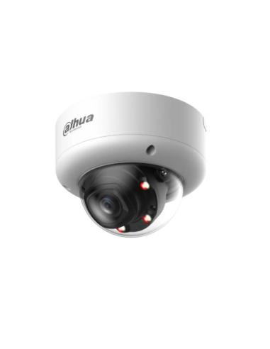 (DH-IPC-HDBW5859E1P-ZE-IL-2712) DAHUA CAMARA IP MINIDOMO SERIE 5 XINGHAN IA, 8MP, IR 60M, IP67/IK10, SOPORTA MICROSD HASTA 1TB, 