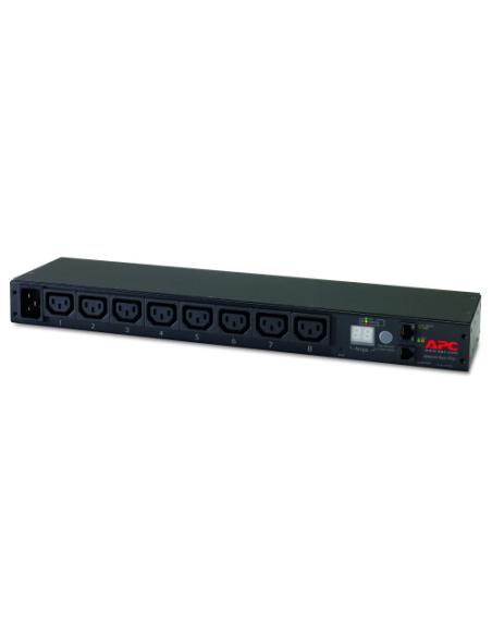 APC RACK PDU, METERED, 1U, 16A, 208/230V, (8) C13