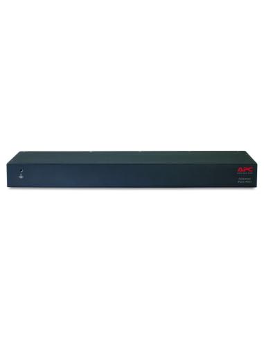 APC RACK PDU, METERED, 1U, 12A/208V, 10A/230V, (8) C13