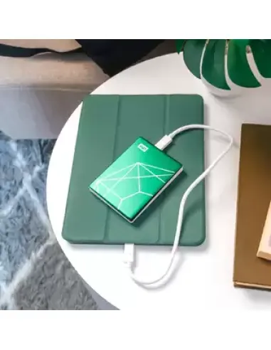 Western Digital My Passport Ultra, 20th Anniversary Edition disco duro externo 2 TB 2.5" USB Tipo C 3.2 Gen 1 (3.1 Gen 1) Verde