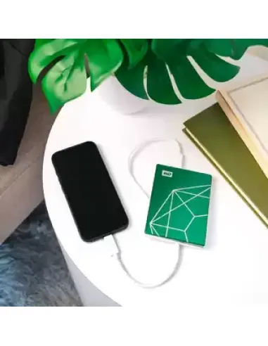 Western Digital My Passport Ultra, 20th Anniversary Edition disco duro externo 2 TB 2.5" USB Tipo C 3.2 Gen 1 (3.1 Gen 1) Verde