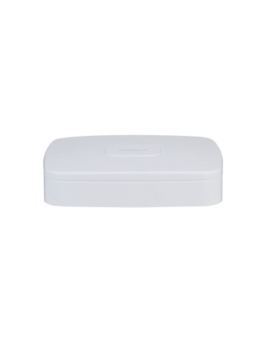 (DHI-NVR2108-4KS3) DAHUA GRABADOR IP 8 CANALES 1HDD 4K CON INTELIGENCIA ARTIFICAL LITE 1U BLANCO