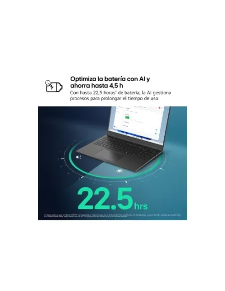 PORTATIL LG GRAM,16",16Z90T, INTEL CORE ULTRA 7, 40,6 CM, 2560 X 1600 PIXELES, 32 GB, 1 TB, WINDOWS 11 HOME