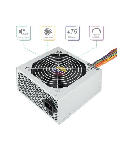 FUENTE ALIMENTACION ATX 550W TOOQ TQAPOLO-550SP