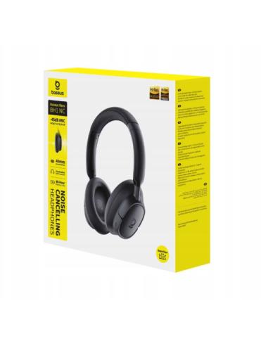 OS-BASEUS BASS BH1 NC WIRELESS NOISE CANCELLING HEADPHONES COSMIC BLACK