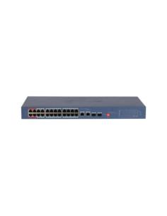 (DH-CS4226-24ET-240-V2) DAHUA SWITCH 26 PUERTOS CLOUD MANAGED, 24 PUERTOS POE, 240W, HI-POE, L2