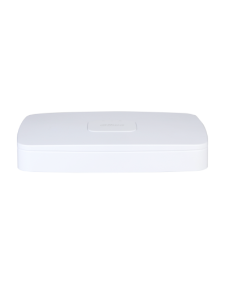(DHI-NVR2108-8P-4KS3) DAHUA GRABADOR IP 8 CANALES POE 1HDD 4K CON INTELIGENCIA ARTIFICAL SMART 1U LITE BLANCO