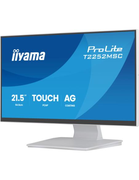 MONITOR IIYAMA PANTALLA TÁCTIL PARA PC 54,6 CM (21,5") 1920 X 1080 PIXELES FULL HD LED MULTITOUCH